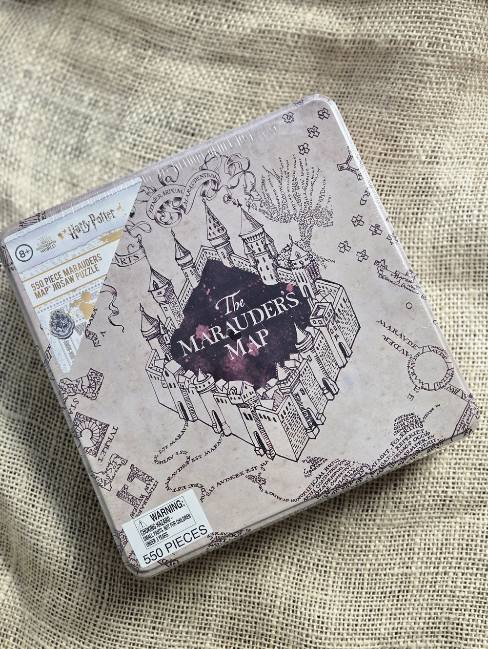 Sealed Harry Potter 550 piece marauders map jigsaw puzzle